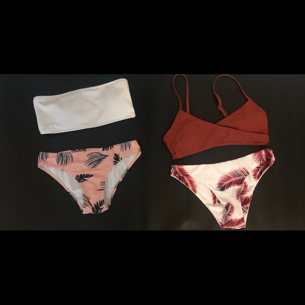Lot of 2 - Brand new never worn SHEIN bikinis SZ S